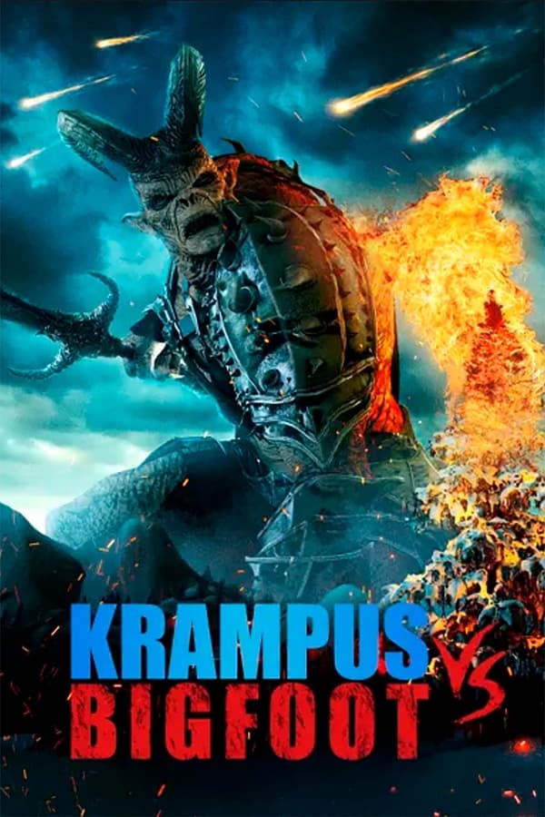 Bigfoot vs Krampus (2021) постер