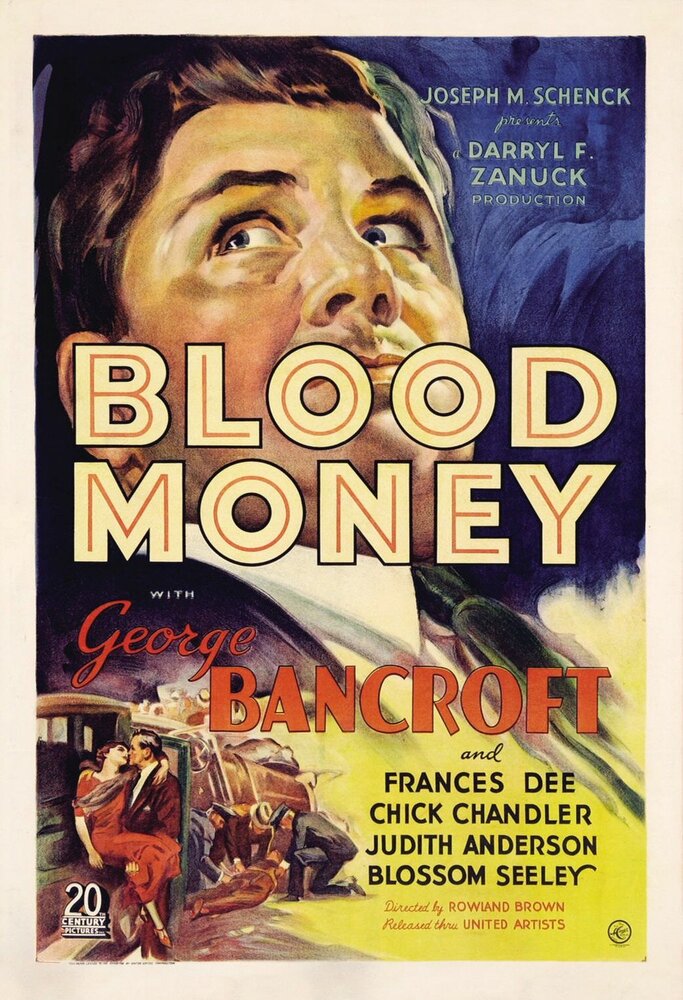 Blood Money (1933) постер