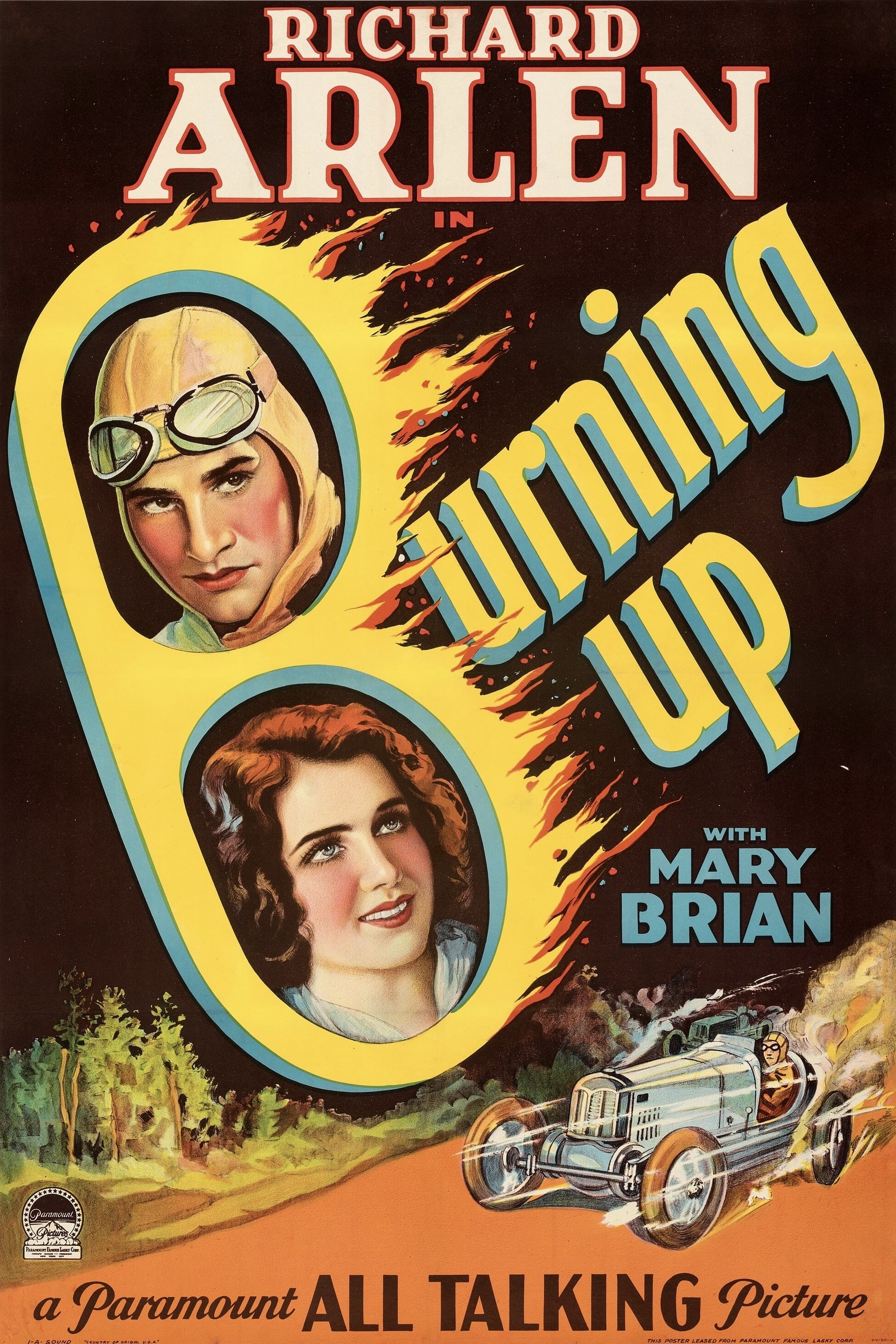 Сгораю (1930) постер