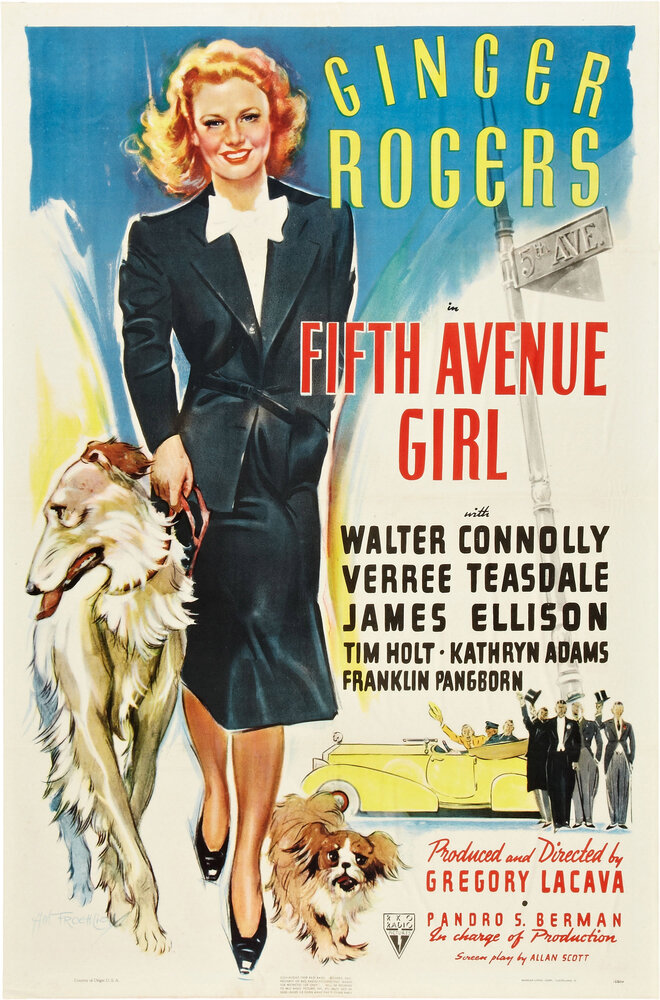 Девушка с пятой авеню (1939) постер