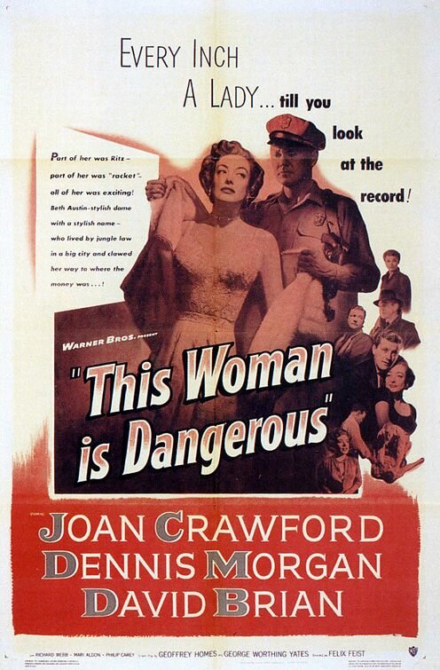 Эта женщина опасна (1952) постер