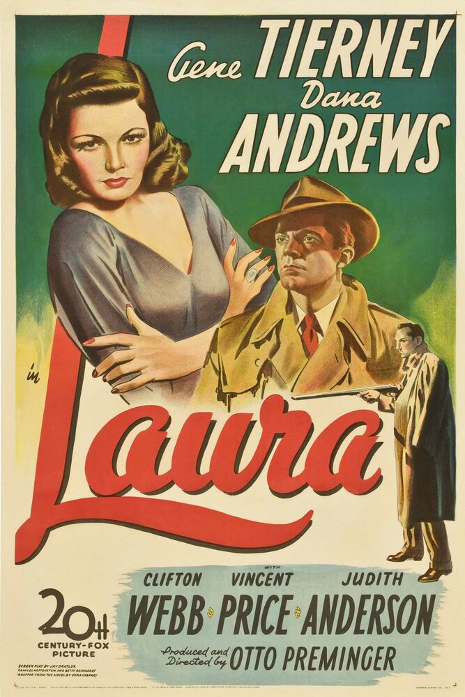 Лора (1944) постер