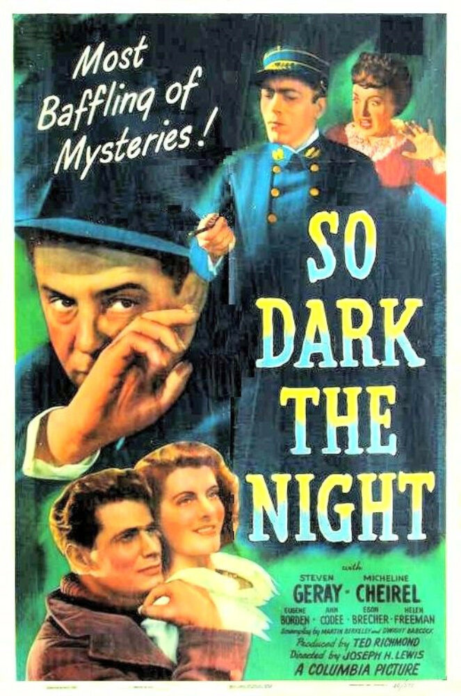 Ночь так темна (1946) постер