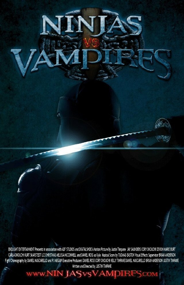 Ниндзя против вампиров (2010) постер
